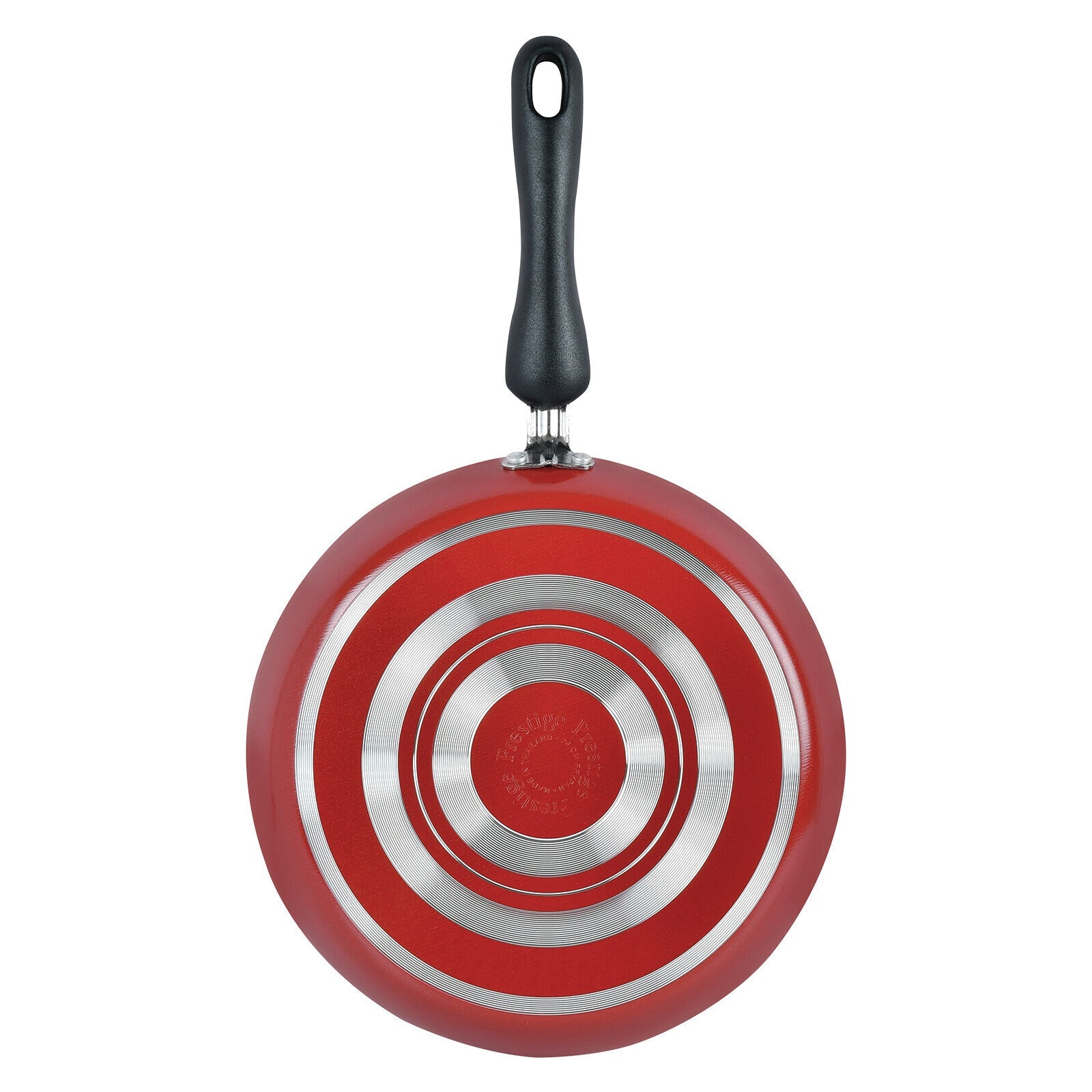 Prestige Value Pack Non-Stick Cast Aluminium Cookware sets  8 Pcs | Pots and Pans Set | Stock Pot Set | Milk Pan | Fry Pan | PR21952 - Red