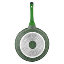 Prestige Essentials Granite Non-Stick Fry Pan 30cm | Induction Compatible Cast Aluminium Frying Pan | Green - PR81104