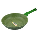 Prestige Essentials Granite Non-Stick Fry Pan 24cm | Induction Compatible Cast Aluminium Frying Pan | Green - PR81101
