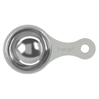 Prestige Egg Separator | Stainless Steel Yolk Egg White Filter | Kitchen Gadget | Silver - PR50156