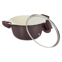 Prestige Cast Aluminum Ceramic Non Stick 6pcs Set - Violet | PR80955