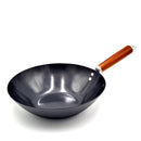 Prestige Nonstick Wok Pan 27Cm | Stir Fring Pan with wooden Handle | Black - PR42255