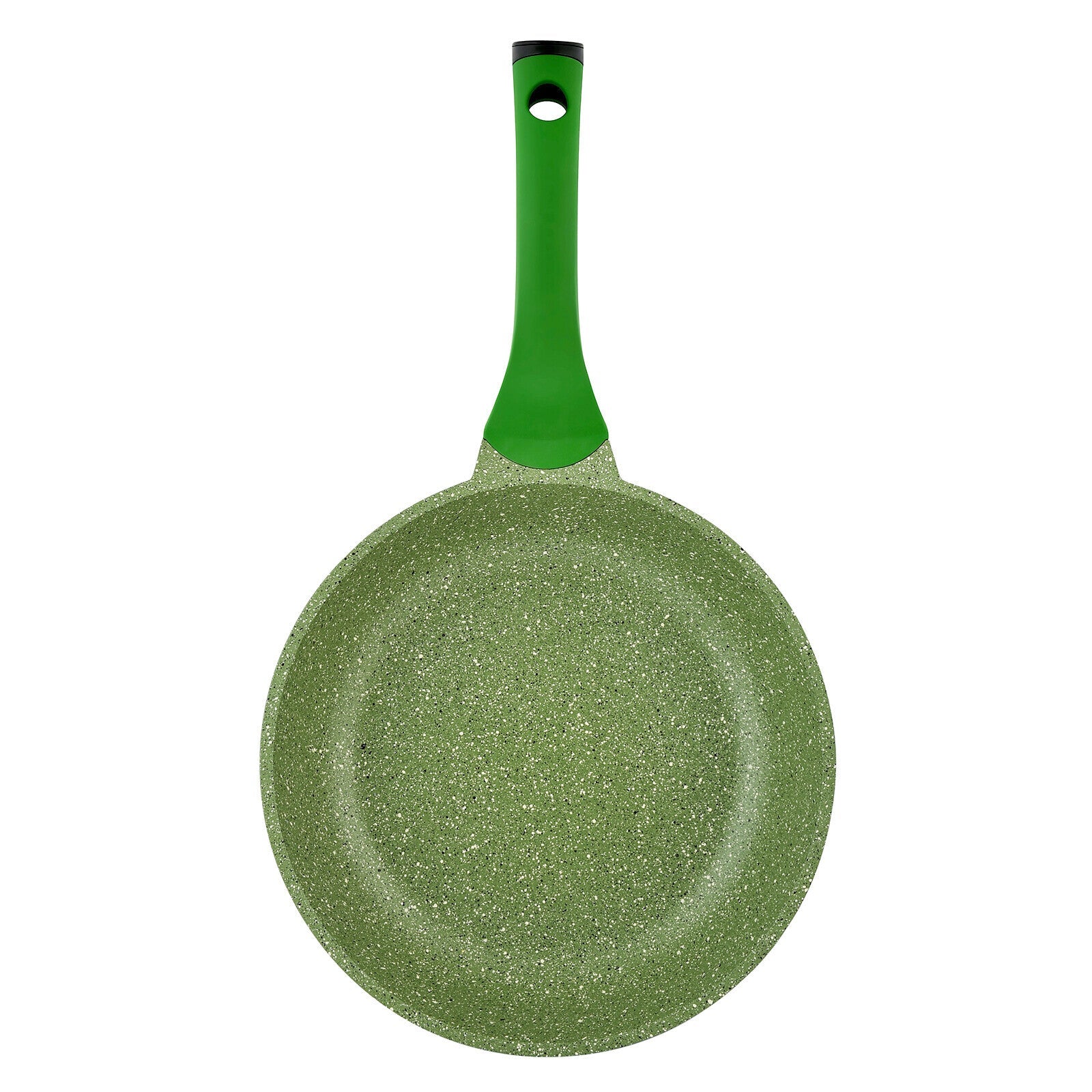 Prestige Essentials Granite 12 Piece Non-Stick Cast Aluminium Cookware sets | Induction Compatible Pots and Pans Set | Green - PR80963