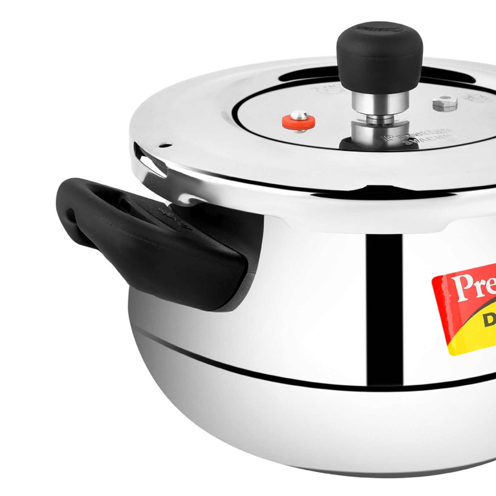 Prestige Stainless Steel Deluxe Alpha Svachh Mini Handi 3 Ltr Pressure Cooker | MPD20267