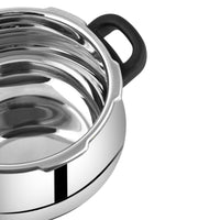 Prestige Stainless Steel Deluxe Alpha Svachh Mini Handi 3 Ltr Pressure Cooker | MPD20267