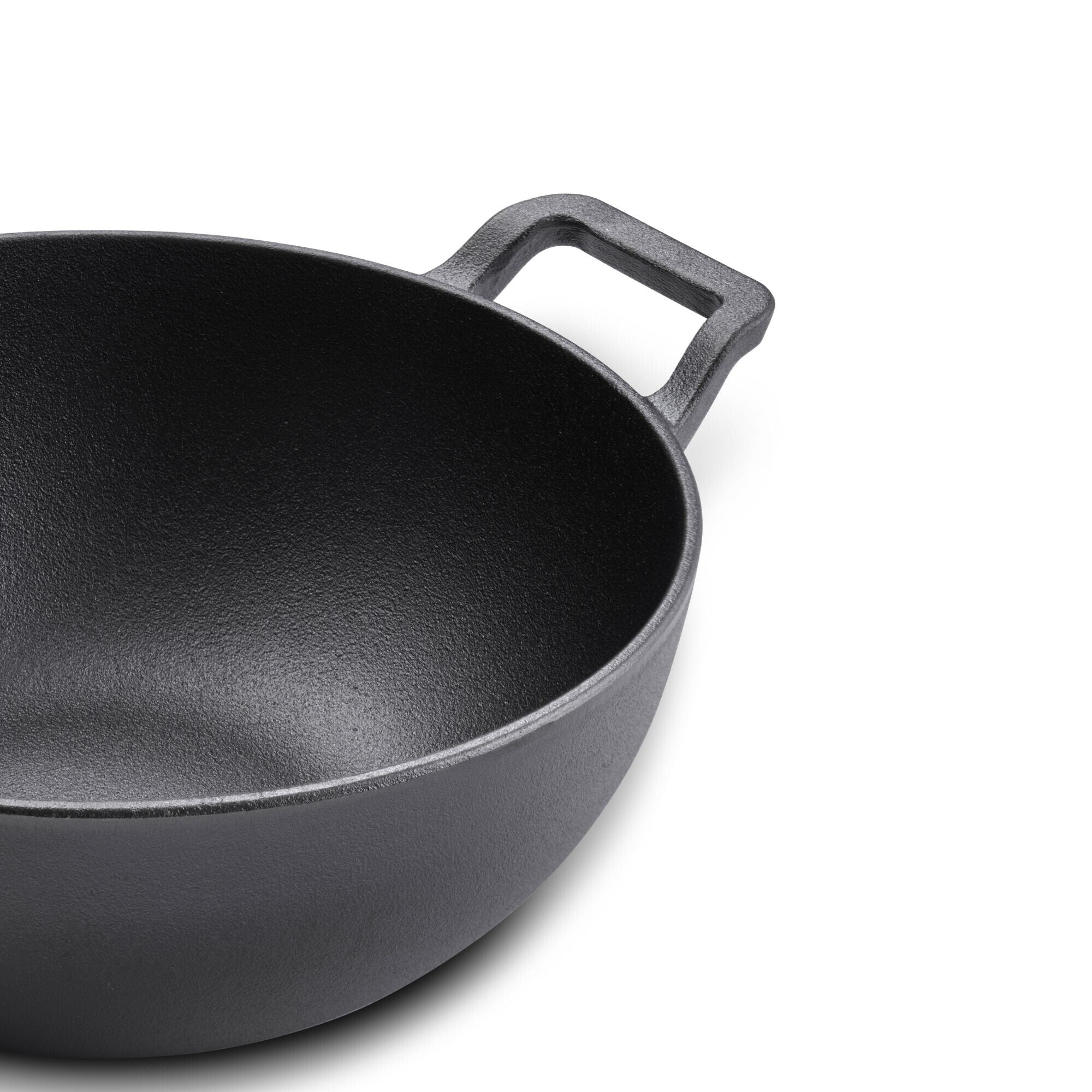 Prestige Cast Iron Pre-Seasoned Kadai 20 CM | PR48894