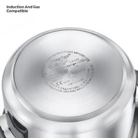 Prestige Svachh FLIP-ON SS Pressure Cooker 22 cm-5 L with Glass Lid | MPF20157