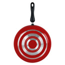 Prestige Classique Non-Stick 2Pcs Cookware Pan Set with Tools | 3X Ultra Tough Induction Compatible Frying Pan 22Cm + 28CM | Red - PR15922