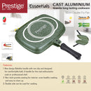 Prestige Double Fry Pan 32cm | Double-Sided Non-Stick Griddle Pan | Foldable Flipping Grill Frying Pan - PR80973