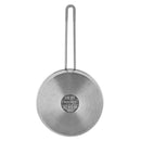 Prestige Infinity Stainless Steel Sauce Pan 1.5 Litres 16 CM | Non- Stick| Transparent Cover Lid | Induction Compatible- Silver