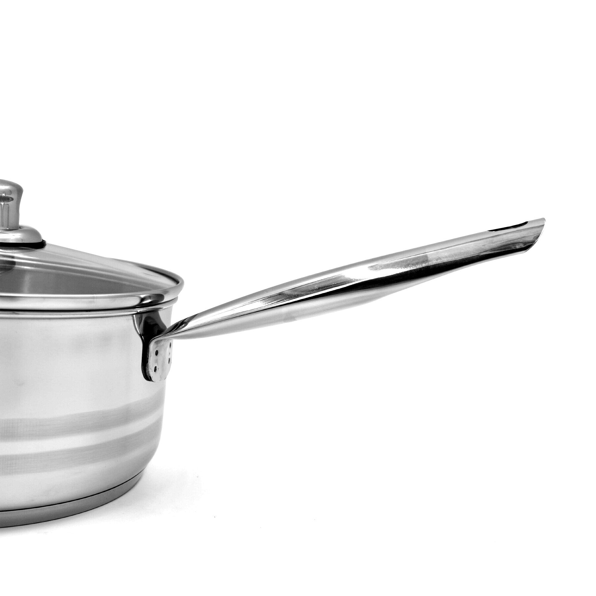 Prestige Infinity Stainless Steel Sauce Pan 3 Ltr / 20 cm | Induction Compatible Covered Sauce Pan | PR77377