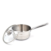 Prestige Infinity Stainless Steel Sauce Pan 3 Ltr / 20 cm | Induction Compatible Covered Sauce Pan | PR77377