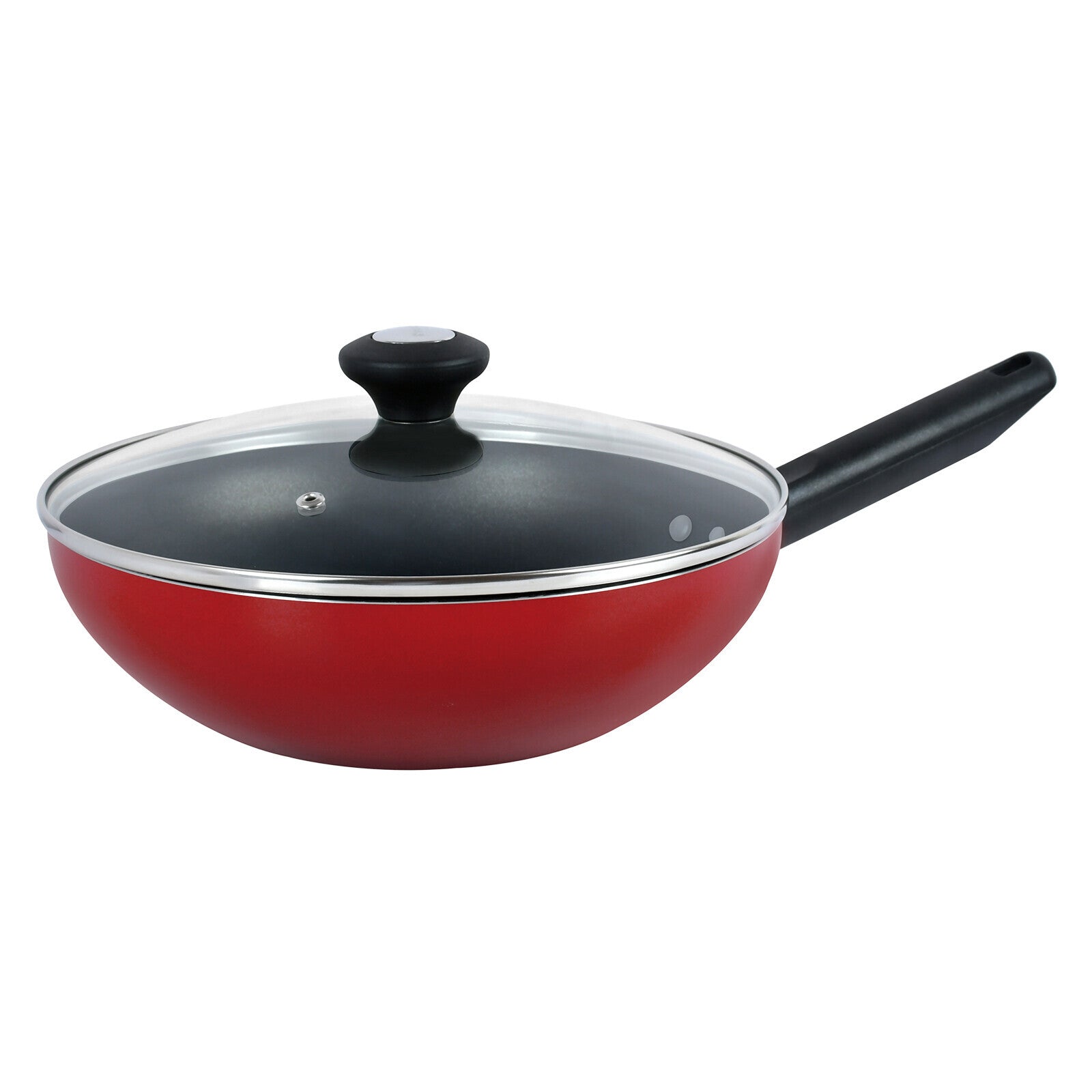 Prestige Classique Non-Stick Wok with Glass Lid 10.5L / 26cm | 3X Ultra Tough Wok with Lid | PR20978