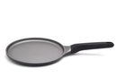 Prestige Essentials Flat Tawa 24cm | Non-Stick Granite Coating Dosa Pan | Induction Base Tawa Pan for Dosa/Roti/Chapati with Stick Handle | Black - PR81166