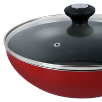 Prestige Classique Non-Stick Wok with Glass Lid 11 L / 28cm | 3X Ultra Tough Wok with Lid | PR20979