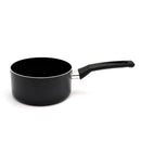 Prestige Safecook Nonstick Saucepan 20 cm | Aluminum Saucepan with Glass Lid | PR22098 - Black