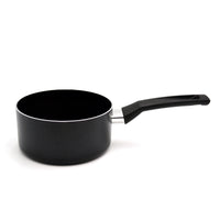 Prestige Safecook Nonstick Saucepan 18 cm | Aluminum Saucepan with Glass Lid | PR22097 - Black