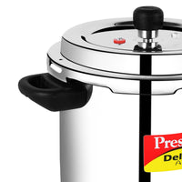Prestige Svachh Alpha Pressure Cooker 5.5L | Induction Compatible Stainless Steel Pressure Cooker | MPD20251 - Grey