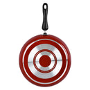Prestige Aluminum Non- Stick 3Pcs Fry Pan Set | Induction Compatible Frying Pan | PR21784 - Red