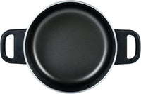 Prestige Classique Non-Stick Casserole 1.4 L / 16 cm | 3X Ultra Tough Cooking Pot with Stainless Steel Lid | Red - PR21541