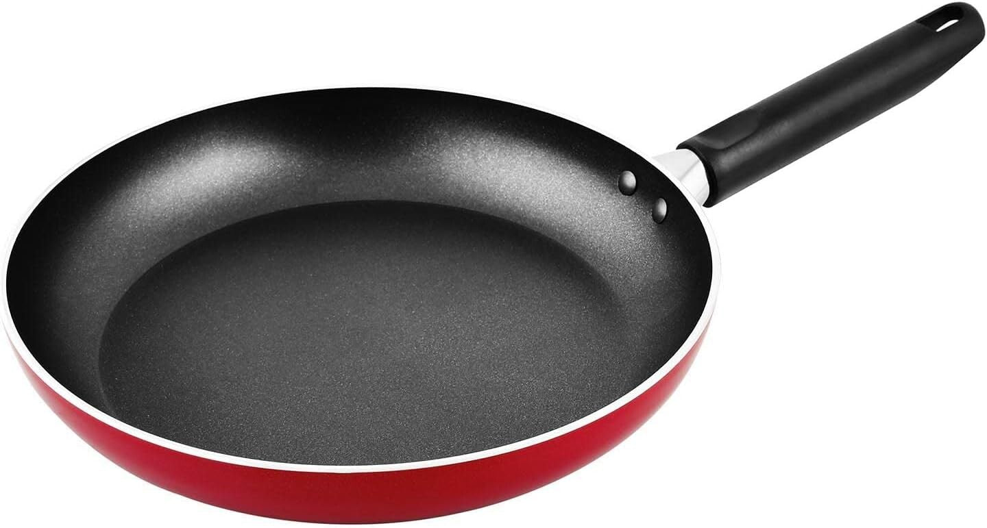 Prestige Classique Non-Stick Fry Pan 22 cm | 3X Ultra Tough Frying Pan | Red - PR15921