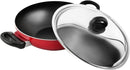 Prestige Classique Flat Bottom Kadai with Stainless Steel Lid 28cm | 3X Ultra Tough Kadai with Lid | PR21499