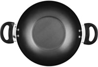 Prestige Classique Flat Bottom Kadai with Stainless Steel Lid 28cm | 3X Ultra Tough Kadai with Lid | PR21499