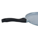 Prestige Cast Aluminium 28 CM Speckled Tawa | Long Lasting Non Stick Coating | Non Slip Bakelite Handle | Aluminium Induction base|Induction Compatible | PR15855 - Grey