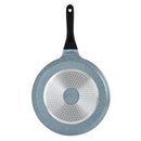 Prestige Cast Aluminium 28 CM Speckled Tawa | Long Lasting Non Stick Coating | Non Slip Bakelite Handle | Aluminium Induction base|Induction Compatible | PR15855 - Grey