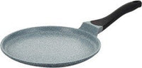Prestige Cast Aluminium 28 CM Speckled Tawa | Long Lasting Non Stick Coating | Non Slip Bakelite Handle | Aluminium Induction base|Induction Compatible | PR15855 - Grey