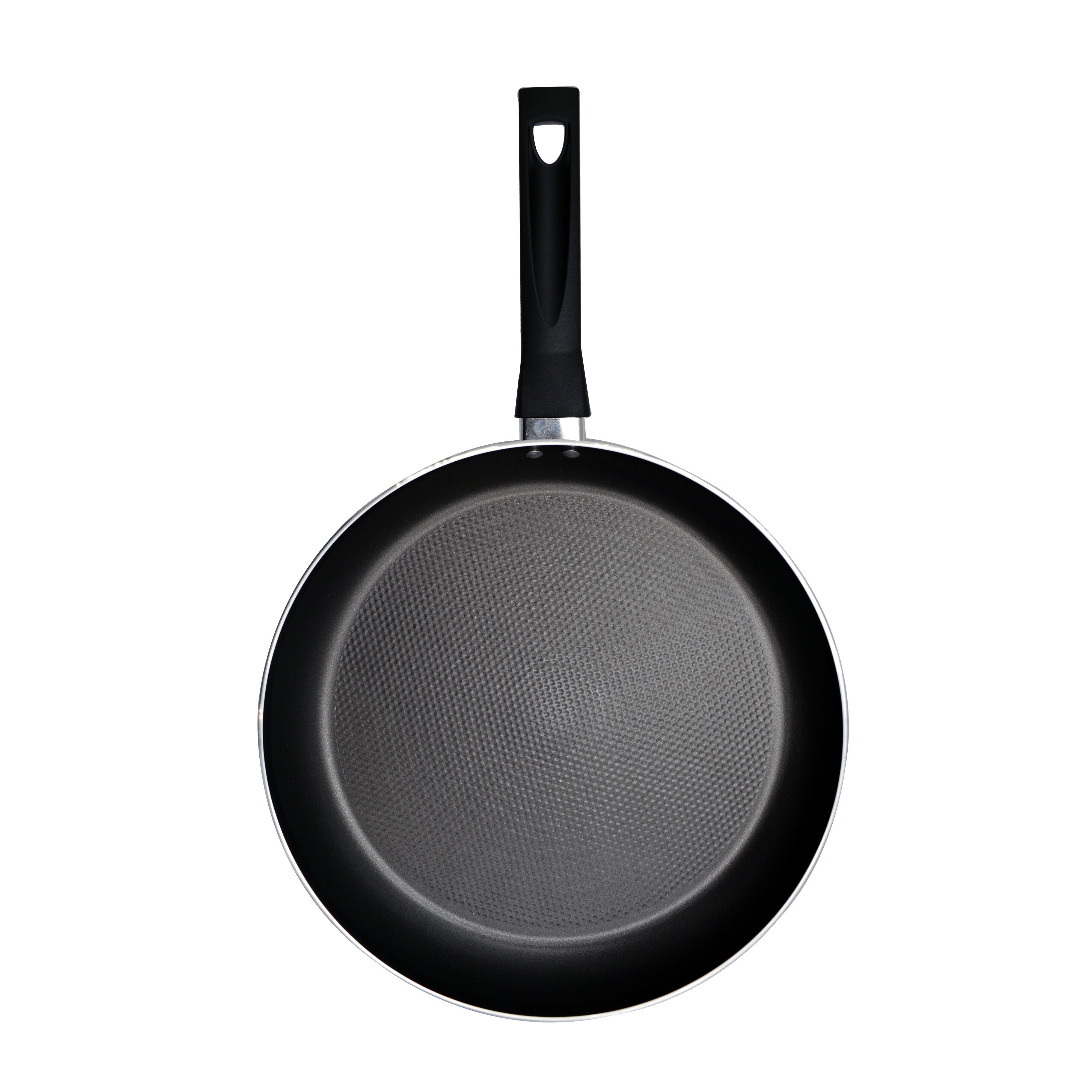 Prestige Safecook Non-stick 20cm Open Frypan | Induction Base Frying Pan Non-Stick | Diamond shield triple coated Pan - PR22088 - Black