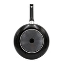 Prestige Safecook Non-stick 20cm Open Frypan | Induction Base Frying Pan Non-Stick | Diamond shield triple coated Pan - PR22088 - Black