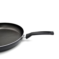 Prestige Safecook Non-stick 32cm Open Frypan | Frying Pan Non-Stick | Dimple shield triple coated Pan - PR22094 - Black
