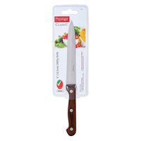 Prestige Classic Utility Knife 12.5cm | Wooden Handle Knife |Tough Hollow Ground Blades | PR1975