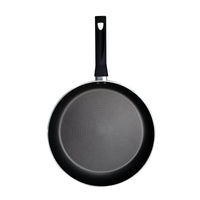 Prestige Safecook Non-stick 30cm Open Frypan | Induction Compatible Frying Pan Non-Stick | Diamond shield triple coated Pan - PR22093 - Black