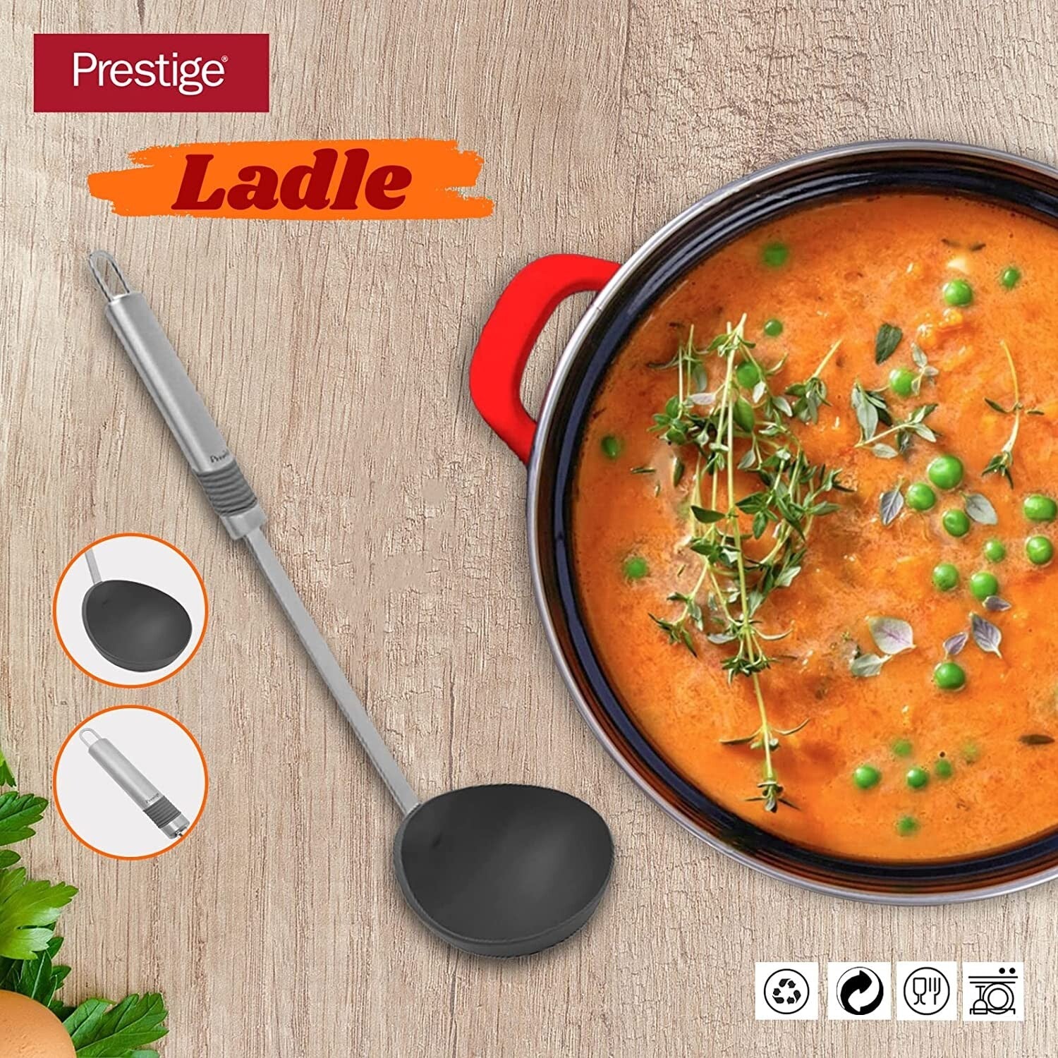 Prestige ProGrip Nylon Head Ladle | PR55406