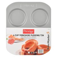Prestige 4 Cup Yorkshire Pudding Tin | PR57126